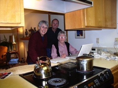 2003 Rita (Jones) Walker, Sally Walker and Doug Jones